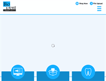 Tablet Screenshot of biodentlaboratory.com